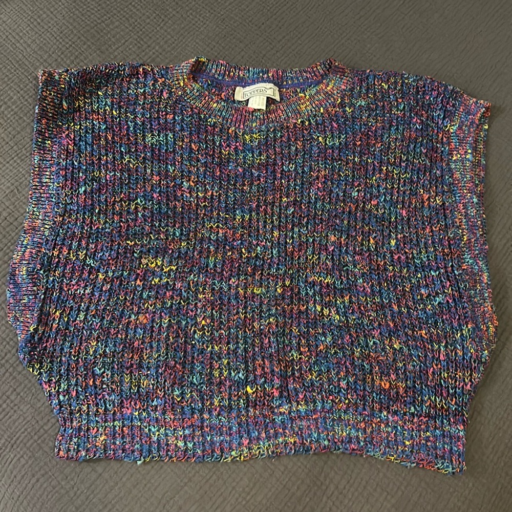 Toppers vintage multicolored vest